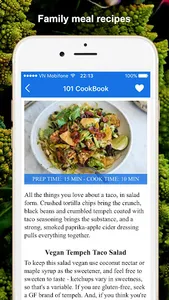 101 Cookbook Healthy Recipes screenshot 1
