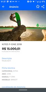 KiteRadar screenshot 1