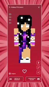 Princess Skins for Minecraft screenshot 1