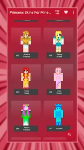 Princess Skins for Minecraft screenshot 2