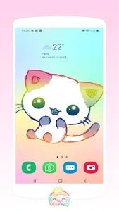 Kawaii Cats Wallpapers - Cute  screenshot 4