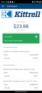 Kittrell Paycard screenshot 0