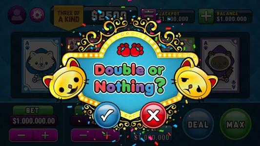 Kitty Cat Poker Slots Casino screenshot 2
