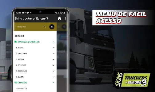 Skins Truckers Of Europe 3 screenshot 2