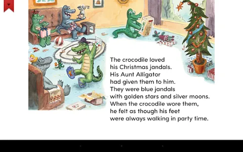 Crocodile's Christmas Jandals  screenshot 1