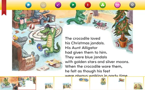Crocodile's Christmas Jandals  screenshot 4