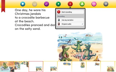 Crocodile's Christmas Jandals  screenshot 5