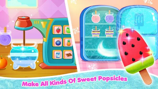 Dessert Cooking:ice candy make screenshot 16