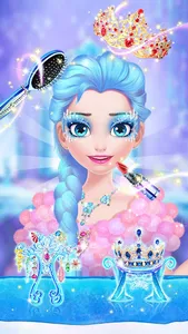 Ice Princess Makeup Fever screenshot 10