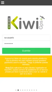 Kiwi GPS rastreo satelital web screenshot 9