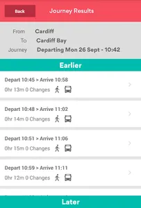 Traveline Cymru screenshot 5
