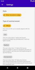 Daylight Clock: Sunrise/Sunset screenshot 7