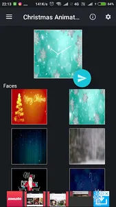 Christmas Animated Watch Face screenshot 1