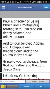 Offline english bible - kjv screenshot 0