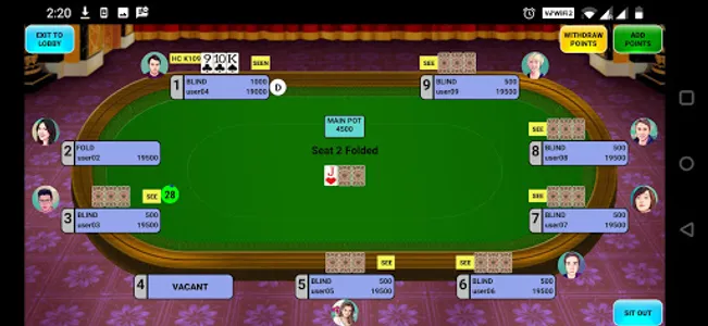 GOA TEEN PATTI - CASINO TRAINE screenshot 3