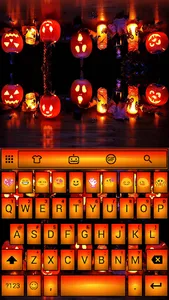 Emoji Keyboard Halloween Theme screenshot 0