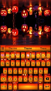 Emoji Keyboard Halloween Theme screenshot 1