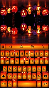 Emoji Keyboard Halloween Theme screenshot 2