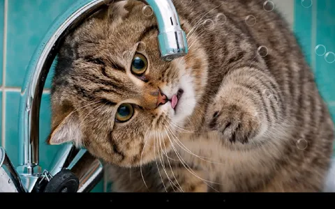 Funny Cat Live Wallpaper screenshot 7