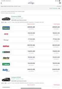 Aerovision SAS - Rent a Car screenshot 11