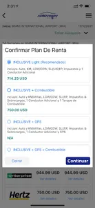 Aerovision SAS - Rent a Car screenshot 5