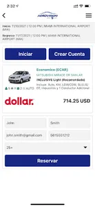 Aerovision SAS - Rent a Car screenshot 6