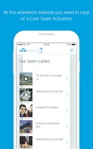 KLM Care Team screenshot 1