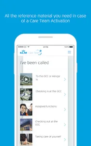 KLM Care Team screenshot 2