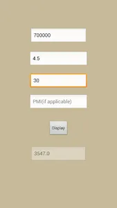 Simple Mortgage Calculator screenshot 1