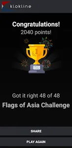 48 Flags of Asia Challenge screenshot 3