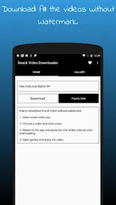 Video Downloader For Snack Vid screenshot 3