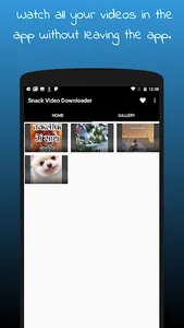 Video Downloader For Snack Vid screenshot 4