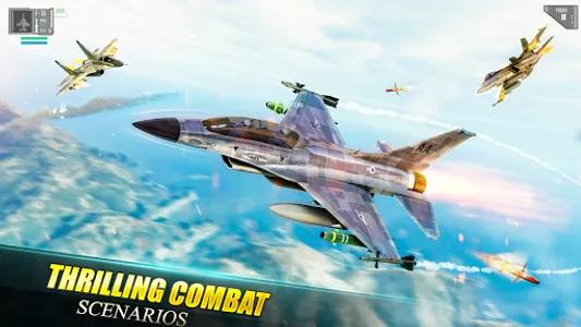 Combat Fighting Airplane Games screenshot 0