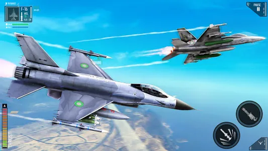 Combat Fighting Airplane Games screenshot 14