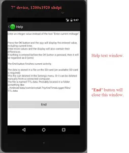 Trip and Time Logger screenshot 14