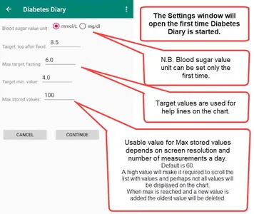 Diabetes Diary screenshot 3