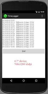 TimeLogger screenshot 0