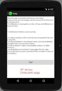 TimeLogger screenshot 12