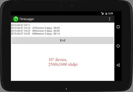 TimeLogger screenshot 13