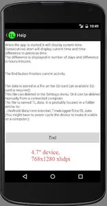 TimeLogger screenshot 3