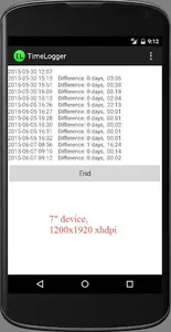 TimeLogger screenshot 4