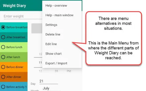 Weight Diary screenshot 5
