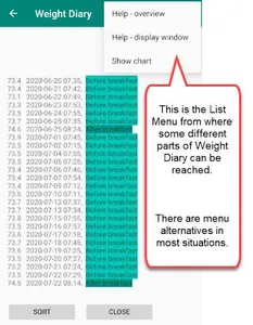 Weight Diary screenshot 6