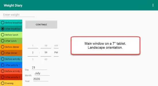 Weight Diary screenshot 7