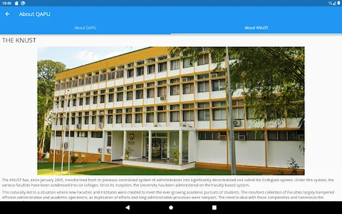 KNUST QAPU App screenshot 9