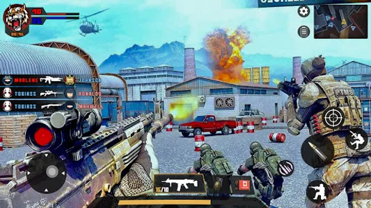 Battle Shooting Mission Game screenshot 20