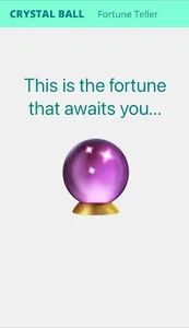Crystal Ball - Fortune Teller screenshot 1