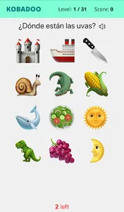 Kobadoo First 100 Words screenshot 1