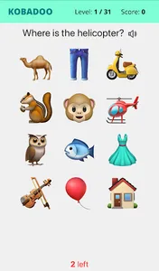 Kobadoo First 100 Words screenshot 2