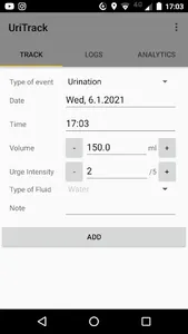 UriTrack screenshot 0